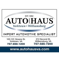 AUTO HAUS of Yorktown and Williamsburg, Virginia logo, AUTO HAUS of Yorktown and Williamsburg, Virginia contact details