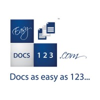 EasyDocs123.com logo, EasyDocs123.com contact details