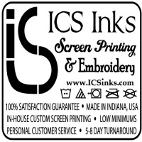 ICS inks Screen Printing & Embroidery logo, ICS inks Screen Printing & Embroidery contact details