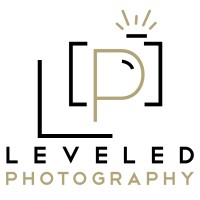 Leveled Photography logo, Leveled Photography contact details