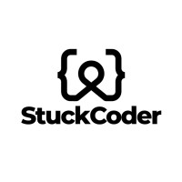 StuckCoder logo, StuckCoder contact details