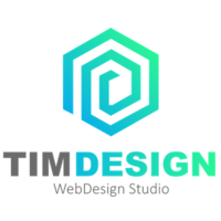 TimDesign logo, TimDesign contact details