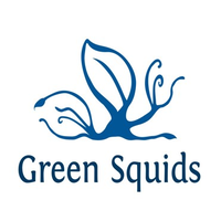 The GreenSquids logo, The GreenSquids contact details