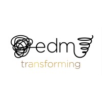 EdM  TRANSFORMING logo, EdM  TRANSFORMING contact details