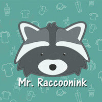 Mr. Raccoonink logo, Mr. Raccoonink contact details