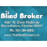 The Blind Broker logo, The Blind Broker contact details