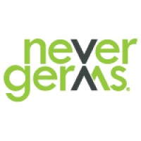 NeverGerms® logo, NeverGerms® contact details