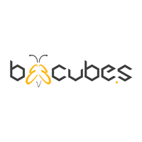 BeeCubes logo, BeeCubes contact details