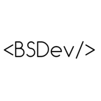 BSDev logo, BSDev contact details