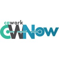 CoWorkNow logo, CoWorkNow contact details