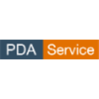 PDAService logo, PDAService contact details