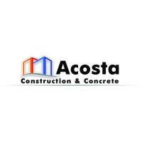 Acosta Construction and Concrete logo, Acosta Construction and Concrete contact details