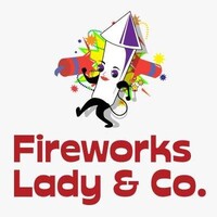 The Fireworks Lady logo, The Fireworks Lady contact details