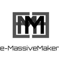 E-MassiveMaker. logo, E-MassiveMaker. contact details