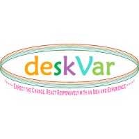 deskVar logo, deskVar contact details