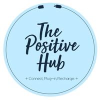 The Positive Hub logo, The Positive Hub contact details