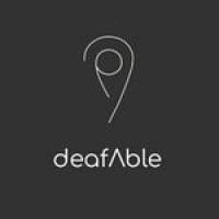 Deafable logo, Deafable contact details