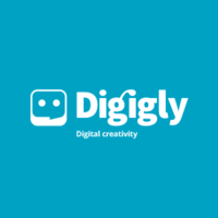 Digigly logo, Digigly contact details