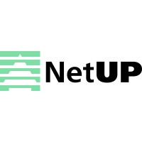 NetUP logo, NetUP contact details