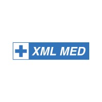 XML MED logo, XML MED contact details