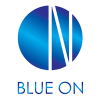 Blue On logo, Blue On contact details