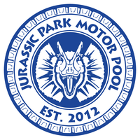 Jurassic Park Motor Pool logo, Jurassic Park Motor Pool contact details