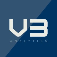 V3 Analytics logo, V3 Analytics contact details