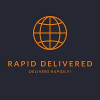 RAPID DELIVERED logo, RAPID DELIVERED contact details