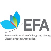 European Federation of Allergy and Airways Diseases Patients' Associations (EFA) logo, European Federation of Allergy and Airways Diseases Patients' Associations (EFA) contact details