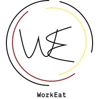 WorkEat logo, WorkEat contact details