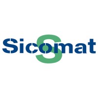 SICOMAT logo, SICOMAT contact details