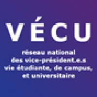 VECU : le réseau des Vice-Présidents Vie universitaire & Vie de Campus logo, VECU : le réseau des Vice-Présidents Vie universitaire & Vie de Campus contact details