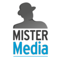 MisterMedia logo, MisterMedia contact details