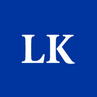 LK logo, LK contact details