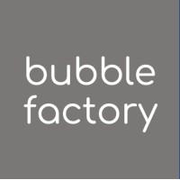 bubble factory logo, bubble factory contact details