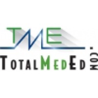 TotalMedEd logo, TotalMedEd contact details