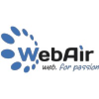 WebAir logo, WebAir contact details