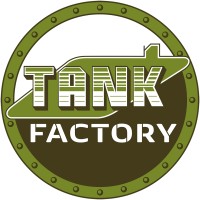 The Tank Factory Studios logo, The Tank Factory Studios contact details