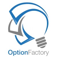 OptionFactory logo, OptionFactory contact details