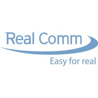 Real Comm logo, Real Comm contact details