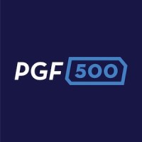 PGF500 logo, PGF500 contact details