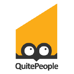 QuitePeople logo, QuitePeople contact details