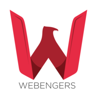 Webengers logo, Webengers contact details