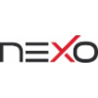 NEXO logo, NEXO contact details