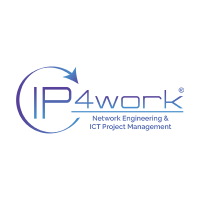 IP4work logo, IP4work contact details