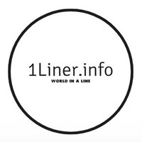 1Liner logo, 1Liner contact details