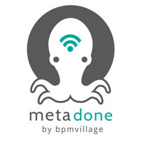 BpmVillage logo, BpmVillage contact details