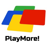 PlayMore! logo, PlayMore! contact details