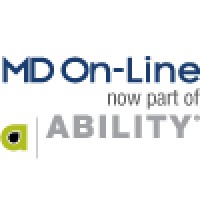 MD On-Line logo, MD On-Line contact details