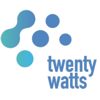 twenty watts logo, twenty watts contact details